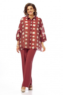 Блуза, брюки, топ Alani Collection 2574 - фото 5
