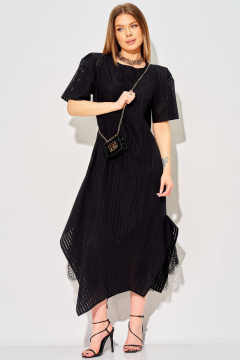 Платье Laikony L-154 черный - фото 3