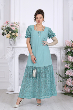 Платье Ninele 6114 морской - фото 3