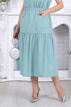 Платье Ninele 7535 морской - фото 5