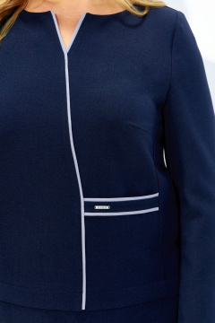 Платье Линия Л Б-2107 графитовый - фото 3