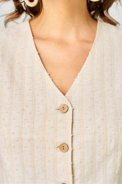 Жилет, юбка DaLi 3801.2 беж - фото 3