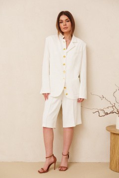 Жакет Ambera Style 1146 молоко - фото 4