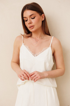 Топ, шорты Ambera Style 2162 молоко - фото 2