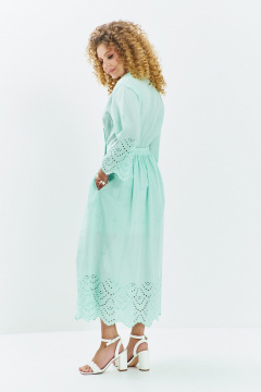 Платье Euromoda 710 мятный - фото 4