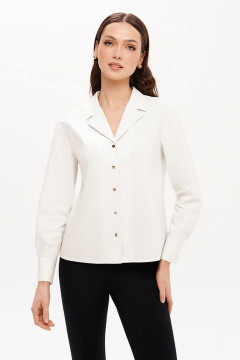 Блуза Nelva 23413 молочный - фото 1