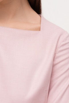 Платье Nelva 51575 пудро-розовый - фото 3