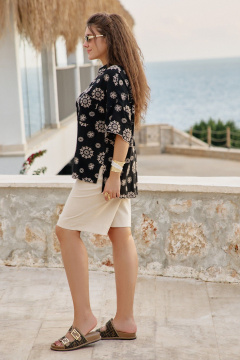 Шорты Vittoria Queen 28533ш бежевый - фото 3