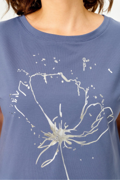 Джемпер Rumoda 2063 индиго - фото 4