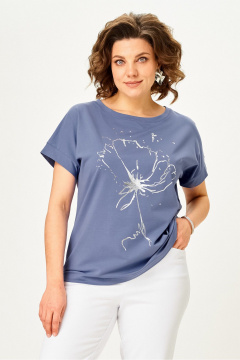 Джемпер Rumoda 2063 индиго - фото 1