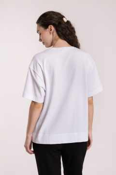 Футболка SERGE 0293/55 white001 - фото 4