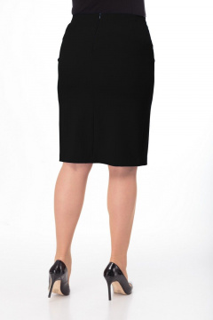 Юбка Anelli 324 черный - фото 4