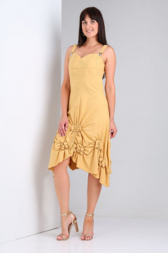 Летний сарафан полуприлегающего силуэта с регулируемыми шлейками VIA-Mod 484 - фото 2
