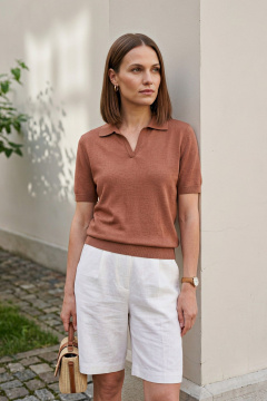 Джемпер Полесье С1367-266С1604-Д43 158,164 песочный беж - фото 1