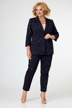 БелЭльСтиль 203/586 синий+горчица