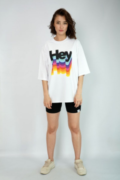 Футболка свободного кроя из хлопка для ежедневного стиля Kivviwear 4034.10 - фото 4