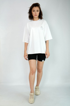 Футболка свободного кроя из трикотажа для комфортных образов Kivviwear 4034.11 - фото 4