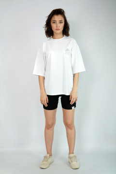 Футболка свободного кроя из трикотажа для комфортных образов Kivviwear 4034.11 - фото 3