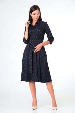 Sisters Solonko Т-30 синий_горох