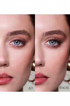 Тушь для ресниц LUXVISAGE ATOMIC super volume effect BROWN - фото 3