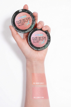 Румяна LUXVISAGE MULTI Color 200 Sunrise Pink - фото 4