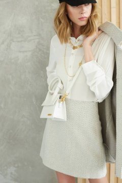 Юбка текстильная на каждый день с разрезом COCOCO 11063/2 - фото 2