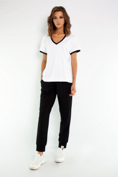 Круглогодичный спортивный джемпер с V-образным вырезом Kivviwear 4038.07 - фото 2