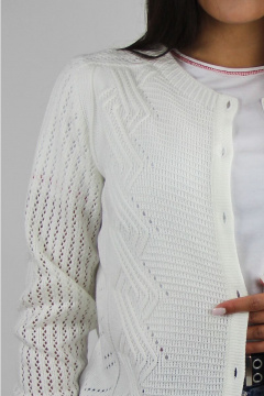 жакет реглан из трикотажа с пуговичной застежкой Полесье С2503-20 1С1065-Д43 158,164 суровый - фото 4