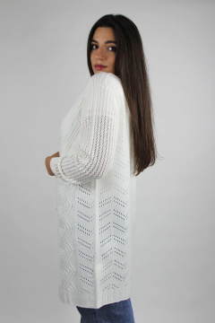 жакет реглан из трикотажа с пуговичной застежкой Полесье С2503-20 1С1065-Д43 158,164 суровый - фото 3