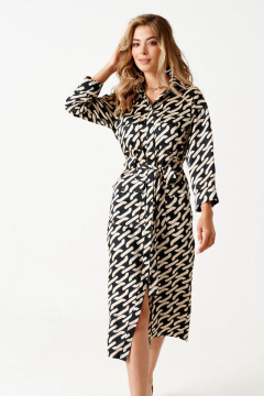 ELLETTO 1853 черно-бежевый