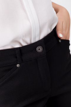 Зауженные брюки с молниями и кокетками Femme & Devur 1622 1.3F(170) - фото 5