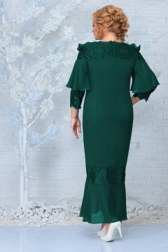 Платье Ninele 5851 изумруд - фото 2