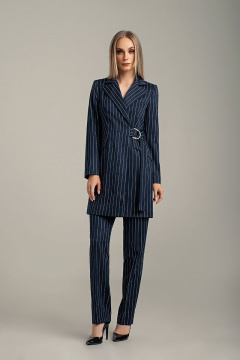 MARIKA 415 тёмно-синий/полоска