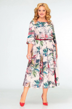 Swallow 397 бежевый_принт_акварель