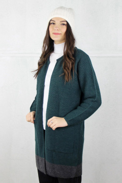 Жакет Полесье С2313-20 0С8601-Д43 158,164 зеленый_джинс - фото 1