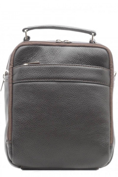 Элегантная сумка из натуральной кожи с регулируемым ремнем Souffle 182 0103 - фото 1