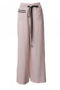 Брюки расширенные с подкрайным поясом и резинкой BURVIN 7923-11 - фото 2