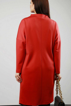 Демисезонное свободное платье из трикотажа с карманами Femme & Devur 8724 1.10BF(170) - фото 2