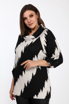 Lady Style Classic 2333/1 черный-молочный