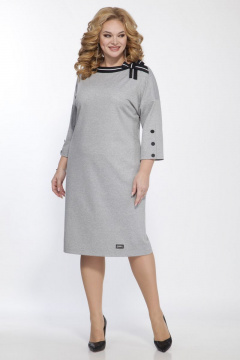 Платье из трикотажа с карманами и декоративной шлицей Matini 3.1556 - фото 1
