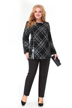 Мишель стиль 1006А черно-белый