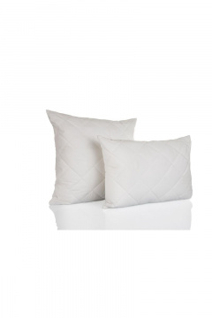 Домашняя подушка бязь 68х68 для сна Файбертек 6848.Т.Л - фото 1