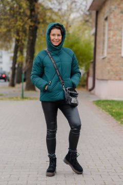 Куртка TAiER 1024 изумруд - фото 3