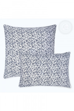 Наволочки из хлопкового трикотажа 2 шт 70x70 см АРТПОСТЕЛЬ 258 завиток_белый - фото 2