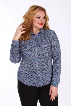 SOVITA M-663 сине-сиреневый_принт