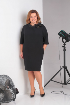 Платье Grace for you 170 черный - фото 1