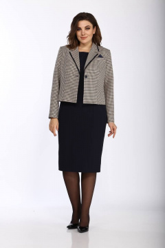 Vilena 750 гусиная_лапка+темно-синий