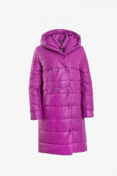 Пальто Elema 5-9279-2-170 фуксия - фото 1