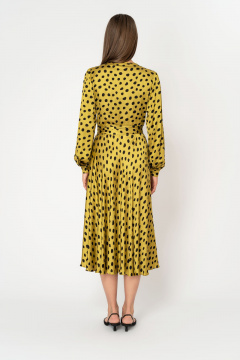 Платье Elema 5К-99701-1-164 горчица - фото 3