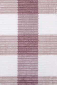 Розовый флисовый плед 150х200 для домашнего комфорта АРТПОСТЕЛЬ 4001 пудра - фото 2